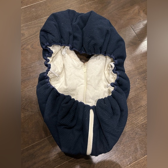 🐻Baby Gear Eskimo Wind blocker ✨ infant car seat cover w/ zipper Winter 🥶 - Picture 3 of 4